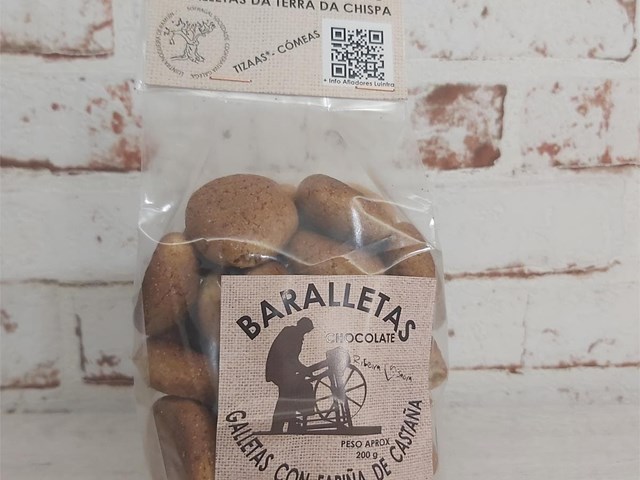 BOLSA DE BARALLETAS CHOCOLATE (200g)