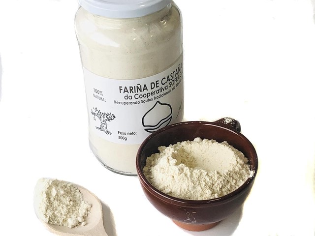 BOTE DE HARINA DE CASTAÑA (500g)