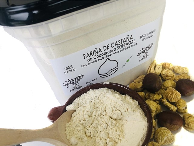 CUBO PET HARINA CASTAÑA (2,50 Kg)